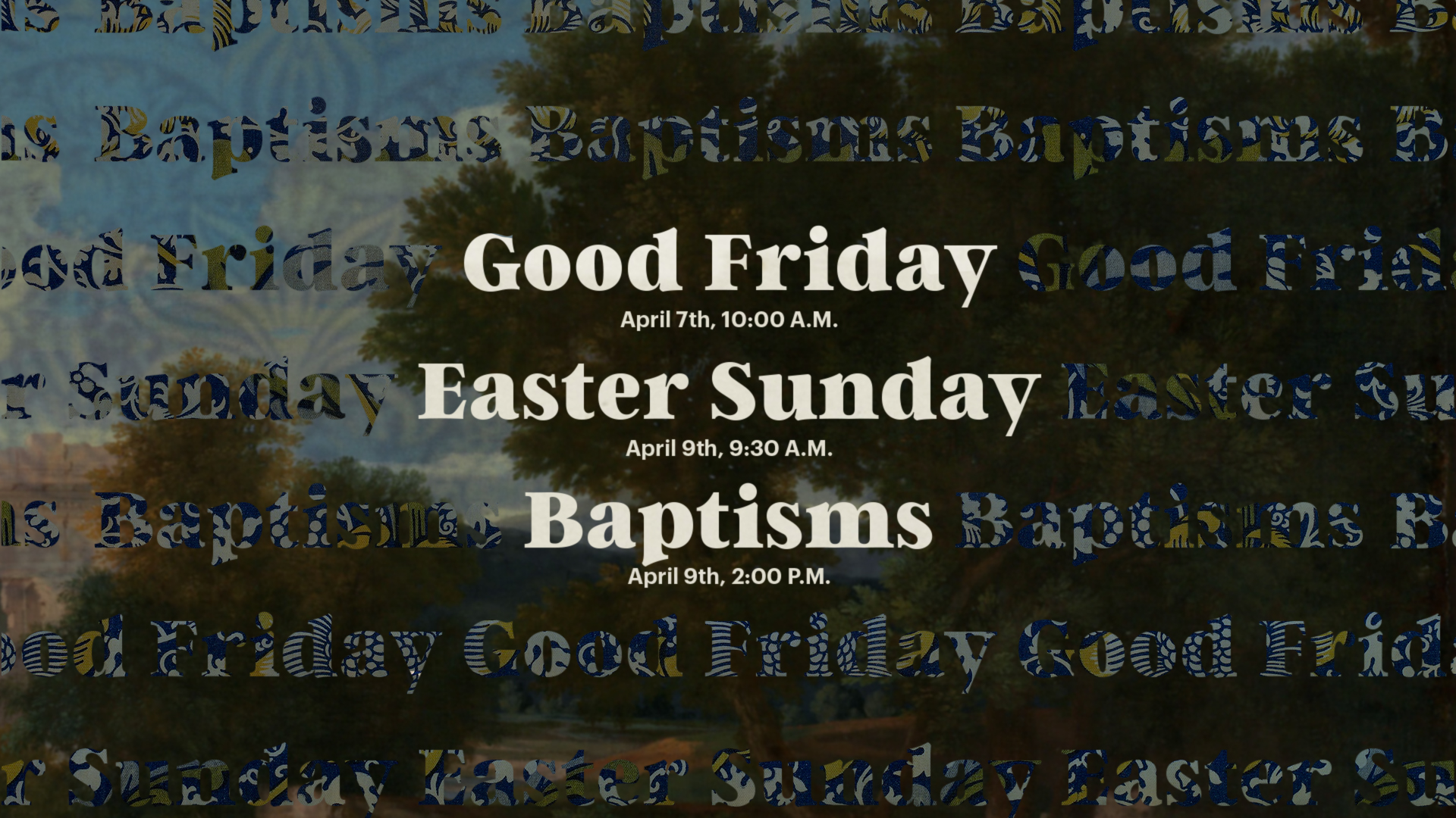 Easter Weekend 2023 Christ City Church